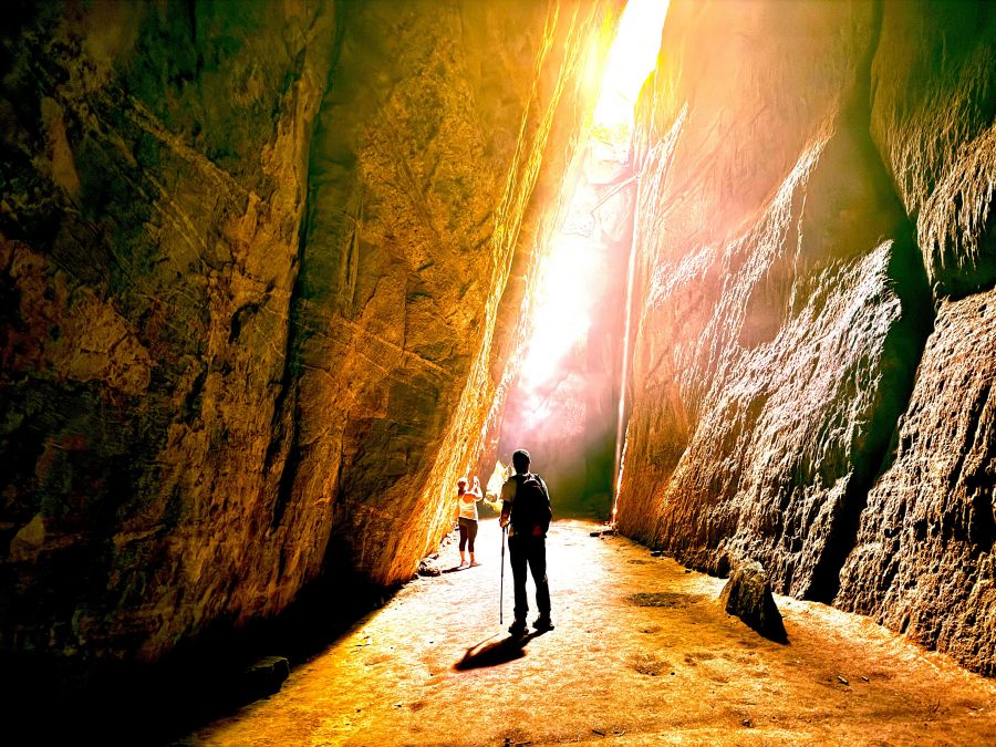 </who>Inside the Bat Grotto.