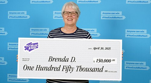 West Kelowna woman retiring early after scoring $150K from scratch & win ticket