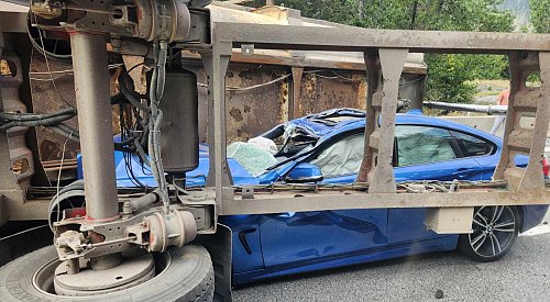 ‘Speed was a factor’: Dump truck driver fined after Hwy 3 crash that spilled coal into river